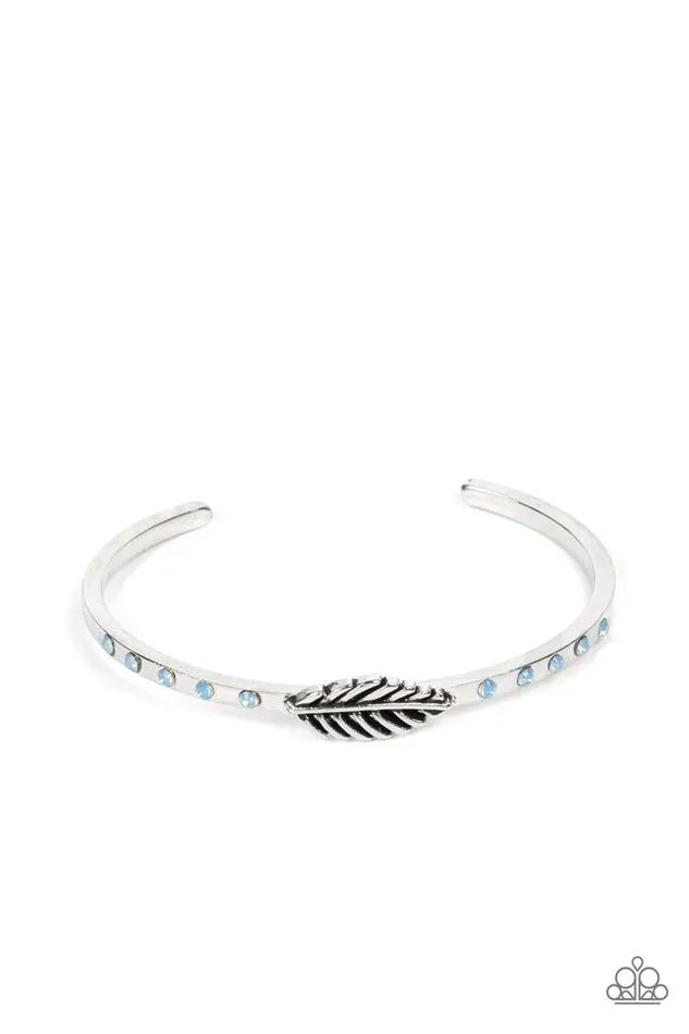 Bracelets Paparazzi Jewelry Paparazzi Bracelet FreeSpirited Shimmer Blue Bracelets Paparazzi Jewelry Paparazzi Bracelet FreeSpirited Shimmer Blue