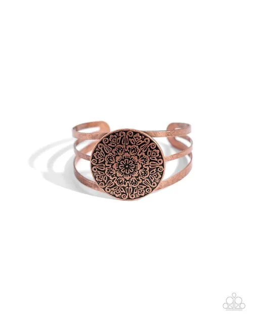 Bracelets Paparazzi Jewelry Paparazzi Bracelet Head Over Hibiscus Copper Bracelets Paparazzi Jewelry Paparazzi Bracelet Head Over Hibiscus Copper