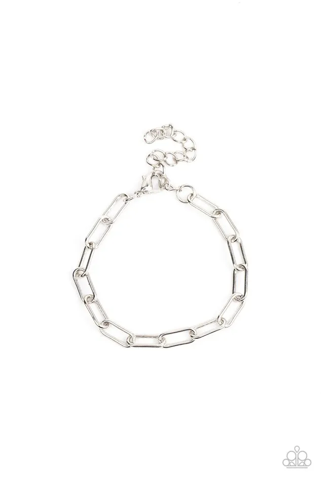 Bracelets Paparazzi Jewelry Paparazzi Bracelet Lit Locomotion Silver Bracelets Paparazzi Jewelry Paparazzi Bracelet Lit Locomotion Silver