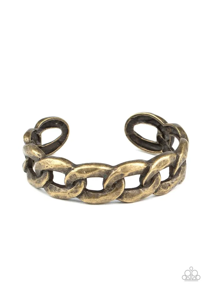 Bracelets Paparazzi Jewelry Paparazzi Bracelet Living Off The GRIT Brass Bracelets Paparazzi Jewelry Paparazzi Bracelet Living Off The GRIT Brass