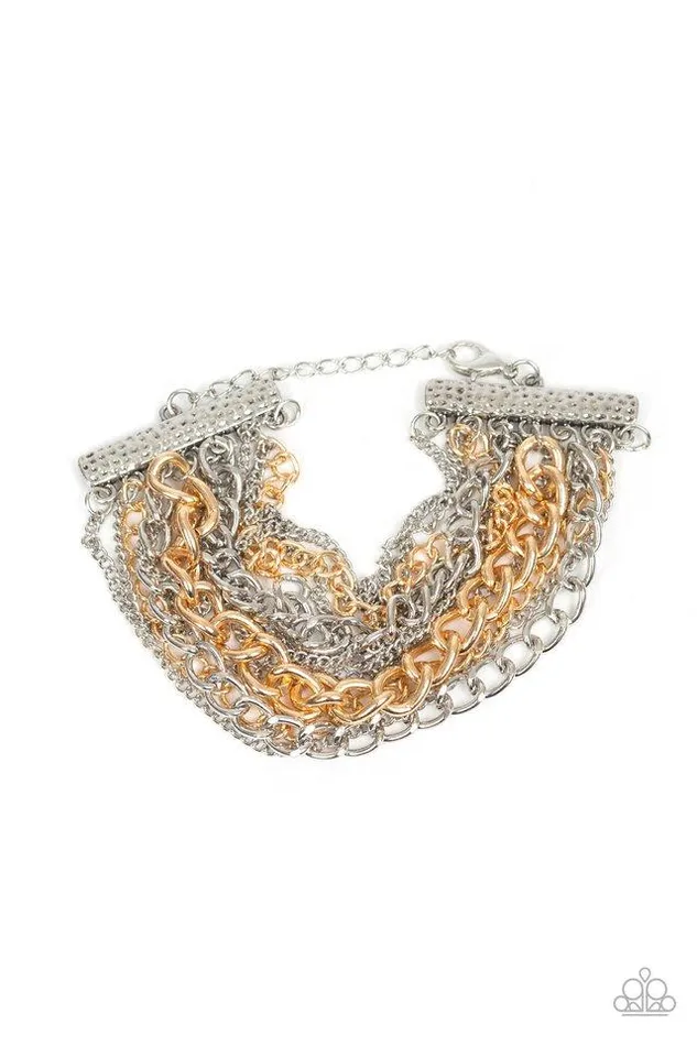 Bracelets Paparazzi Jewelry Paparazzi Bracelet Metallic Horizon Multi