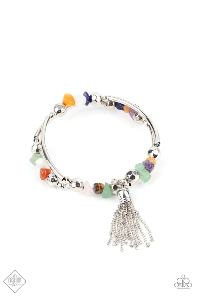 Bracelets Paparazzi Jewelry Paparazzi Bracelet Mineral Mosaic Multi