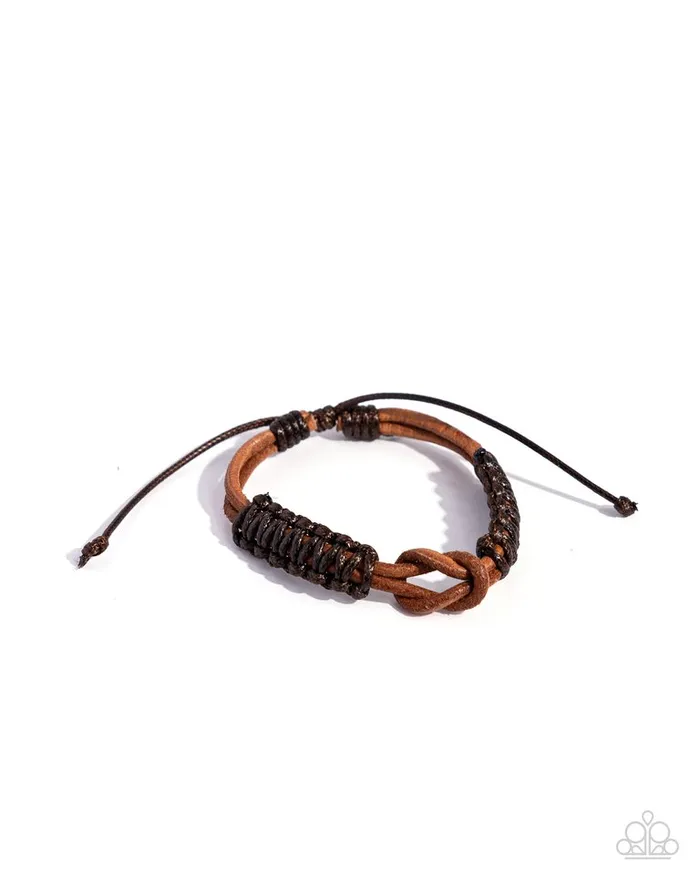Bracelets Paparazzi Jewelry Paparazzi Bracelet Nautical Myth Brown Bracelets Paparazzi Jewelry Paparazzi Bracelet Nautical Myth Brown