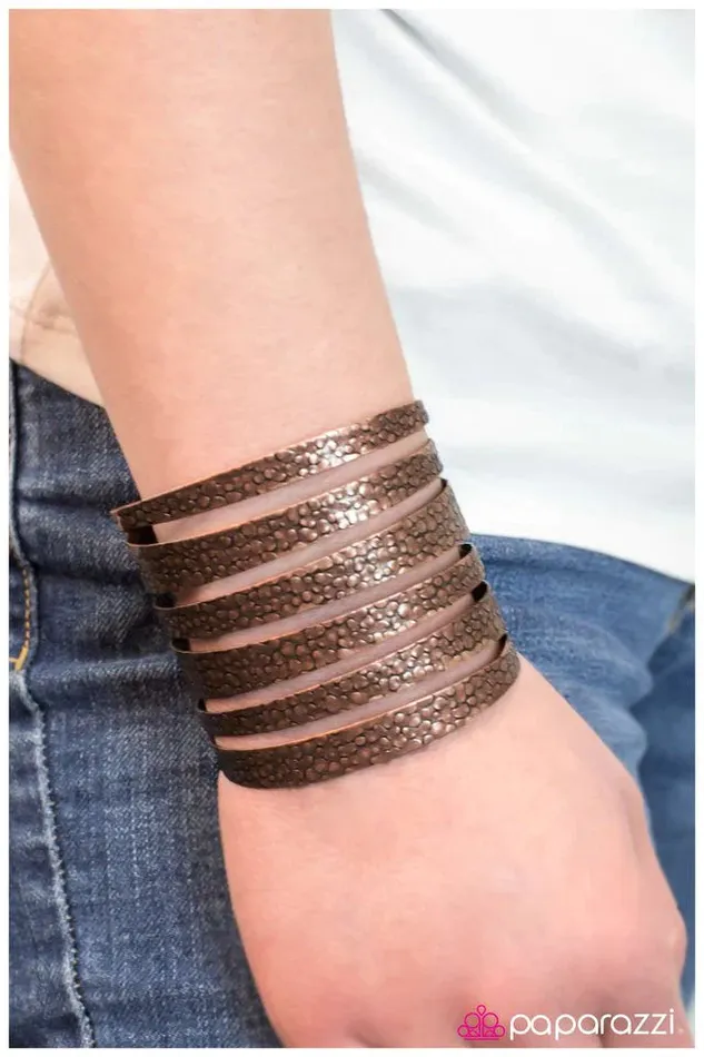 Bracelets Paparazzi Jewelry Paparazzi Bracelet Nomad Copper