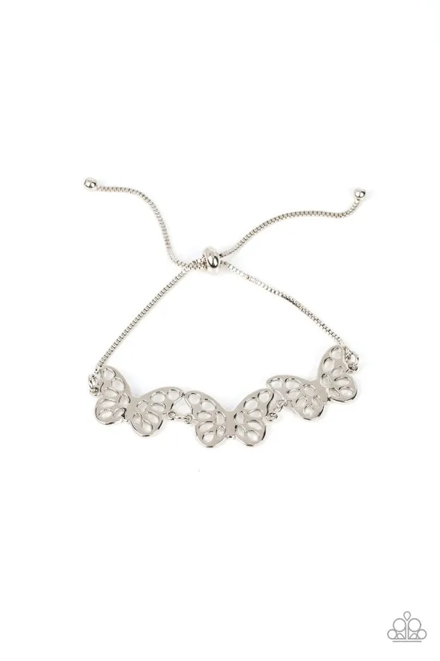 Bracelets Paparazzi Jewelry Paparazzi Bracelet Put a WING on It Silver