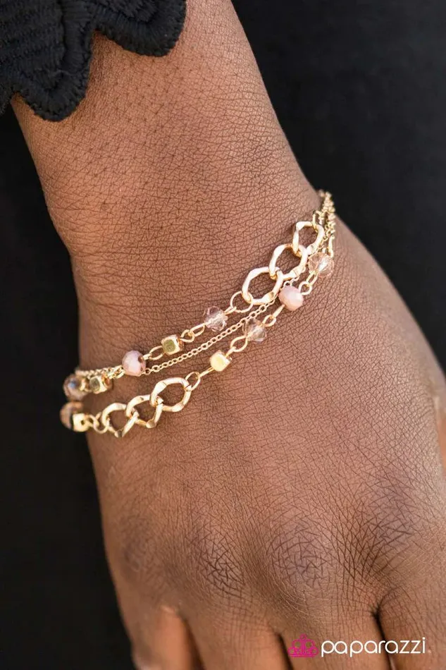 Bracelets Paparazzi Jewelry Paparazzi Bracelet Serene Horizons Brown
