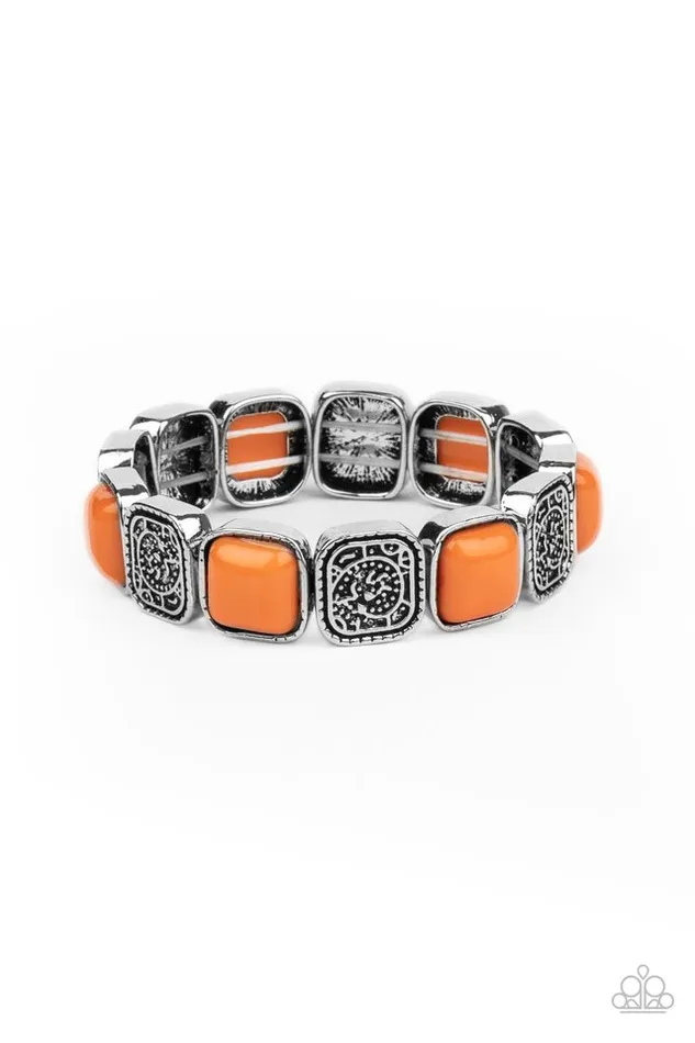 Bracelets Paparazzi Jewelry Paparazzi Bracelet Trendy Tease Orange Bracelets Paparazzi Jewelry Paparazzi Bracelet Trendy Tease Orange