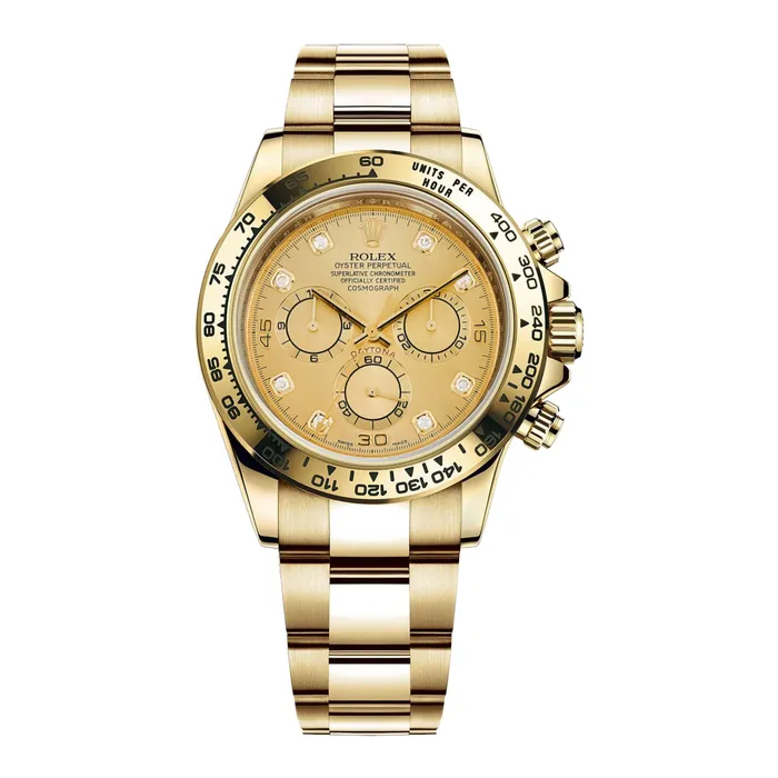 Bracelets Rolex Rolex Cosmograph Daytona 40mm Ref 1165080006 Champagne Diamond Dial 18K Yellow Gold Oyster Bracelet Mens Watch Bracelets Rolex Rolex Cosmograph Daytona 40mm Ref 1165080006 Champagne Diamond Dial 18K Yellow Gold Oyster Bracelet Mens Watch