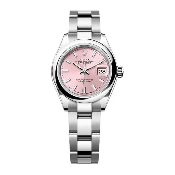 Bracelets Rolex Rolex LadyDatejust 28mm Ref 2791600002 Pink Stick Dial Stainless Steel Oyster Bracelet Womens Watch Bracelets Rolex Rolex LadyDatejust 28mm Ref 2791600002 Pink Stick Dial Stainless Steel Oyster Bracelet Womens Watch
