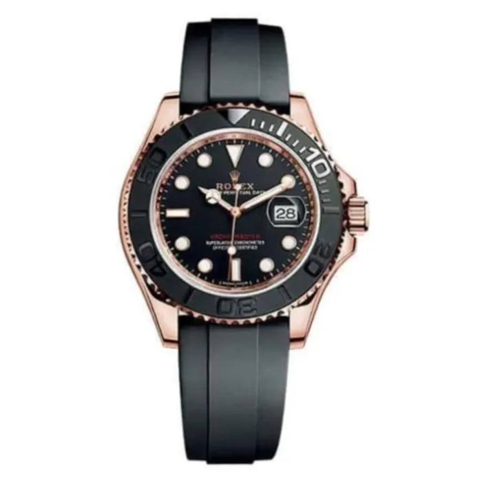 Bracelets Rolex Yachtmaster 40mm Ref 1166550002 Black Dial 18K Rose Gold Case Black Oysterflex Bracelet Mens Watch Rolex Bracelets Rolex Yachtmaster 40mm Ref 1166550002 Black Dial 18K Rose Gold Case Black Oysterflex Bracelet Mens Watch Rolex
