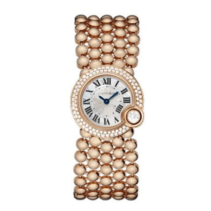 Cartier Ballon Blanc de Cartier 242mm Womens watch Ref WE902057 White Mother of Pearl Roman Dial Diamond Bezel 18K Rose Gold Bracelet Cartier Bracelets Cartier Ballon Blanc de Cartier 242mm Womens watch Ref WE902057 White Mother of Pearl Roman Dial Diamond Bezel 18K Rose Gold Bracelet Cartier Bracelets