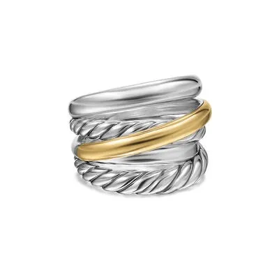 David Yurman Rings David Yurman 175mm Bold Crossover Ring