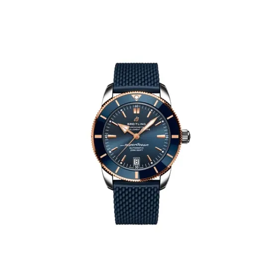 Earrings Breitling Breitling Superocean Heritage B20 Automatic 42 Stainless Steel and 18K Red Gold Blue dial Watch Earrings Breitling Breitling Superocean Heritage B20 Automatic 42 Stainless Steel and 18K Red Gold Blue dial Watch