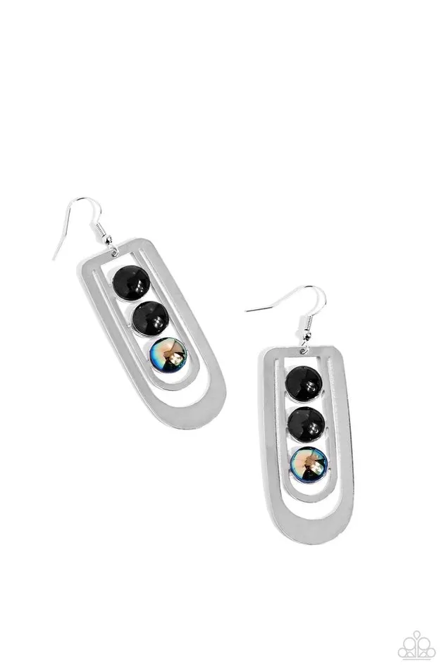 Earrings Paparazzi Earring Layered Lure Black Paparazzi Jewelry Earrings Paparazzi Earring Layered Lure Black Paparazzi Jewelry