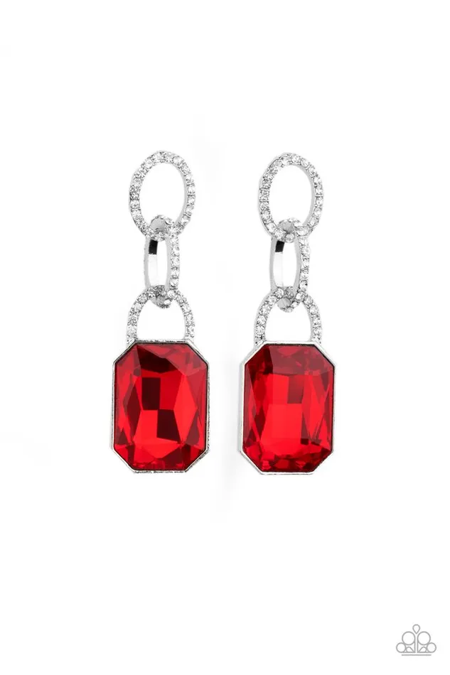Earrings Paparazzi Earring Superstar Status Red Paparazzi Jewelry Earrings Paparazzi Earring Superstar Status Red Paparazzi Jewelry