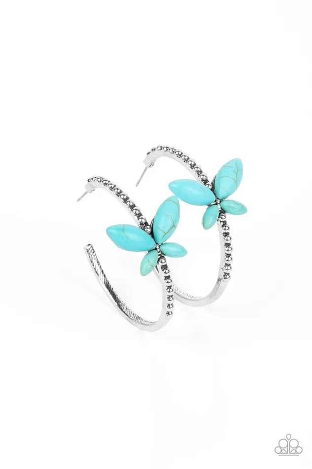 Earrings Paparazzi Jewelry Paparazzi Earring Bohemian Butterfly Blue Earrings Paparazzi Jewelry Paparazzi Earring Bohemian Butterfly Blue