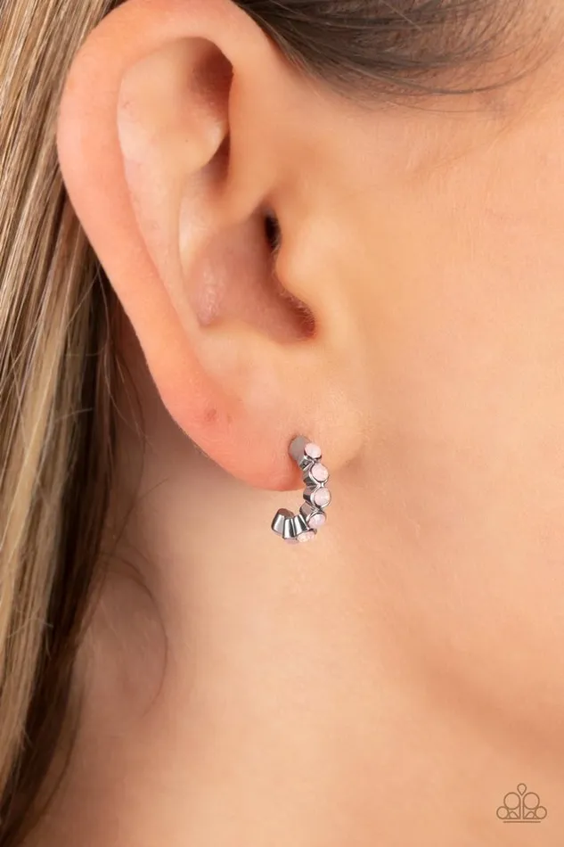 Earrings Paparazzi Jewelry Paparazzi Earring Carefree Couture Pink