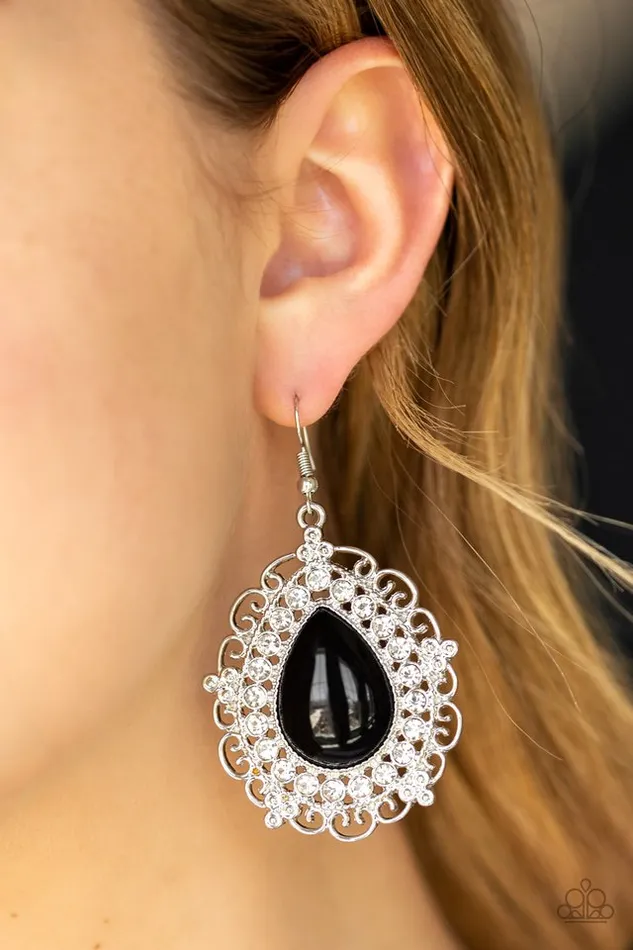 Earrings Paparazzi Jewelry Paparazzi Earring Incredibly Celebrity Black
