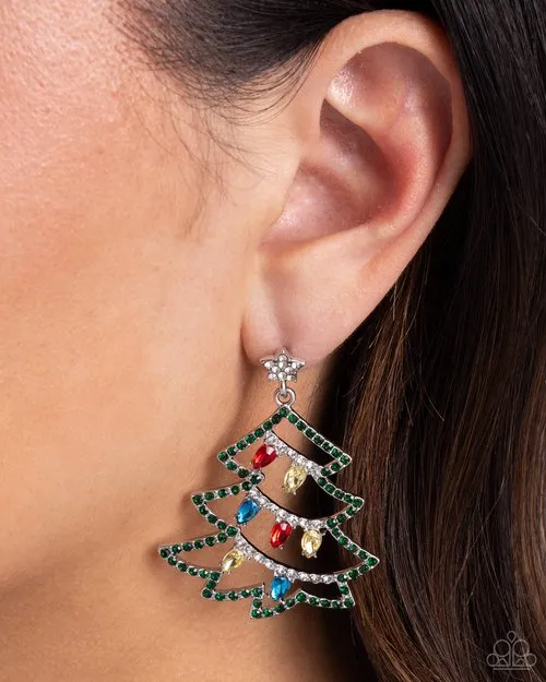 Earrings Paparazzi Jewelry Paparazzi Earring O Tannenbaum