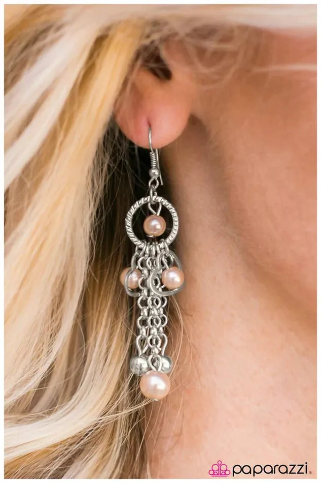 Earrings Paparazzi Jewelry Paparazzi Earring She Will Be Loved Brown