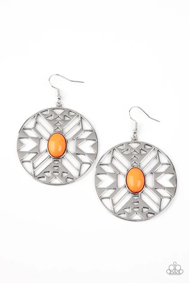 Earrings Paparazzi Jewelry Paparazzi Earring Southwest Walkabout Orange Earrings Paparazzi Jewelry Paparazzi Earring Southwest Walkabout Orange