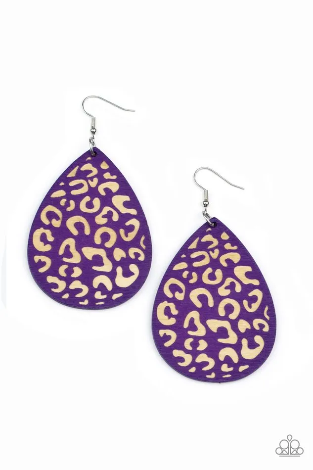 Earrings Paparazzi Jewelry Paparazzi Earring Suburban Jungle Purple Earrings Paparazzi Jewelry Paparazzi Earring Suburban Jungle Purple