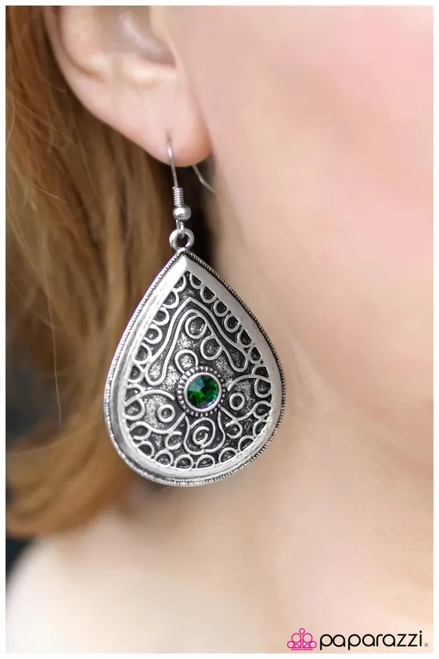 Earrings Paparazzi Jewelry Paparazzi Earring What Are You Waiting For Green
