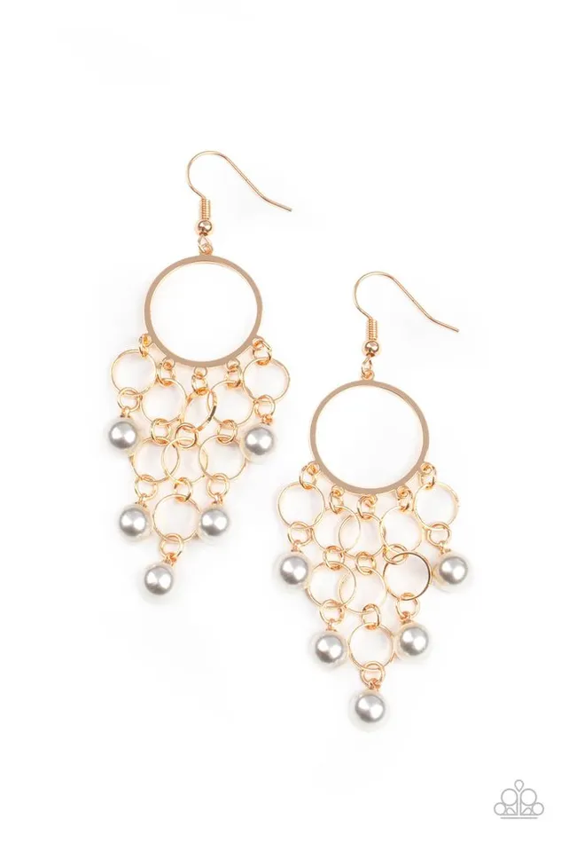 Earrings Paparazzi Jewelry Paparazzi Earring When Life Gives You Pearls Gold Earrings Paparazzi Jewelry Paparazzi Earring When Life Gives You Pearls Gold
