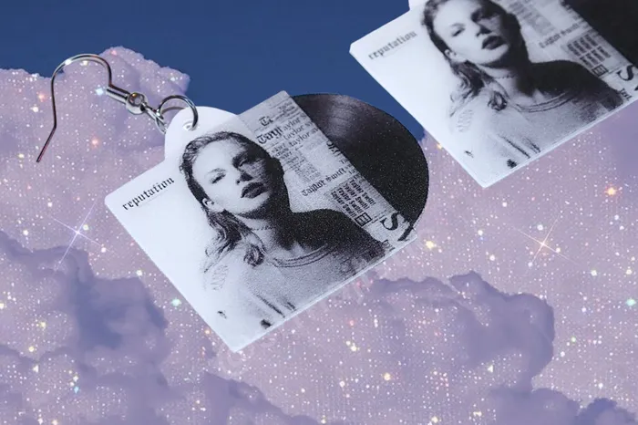 Earrings Taylor Swift Reputation Vinyl Album Handmade Earrings Sam Makes Things