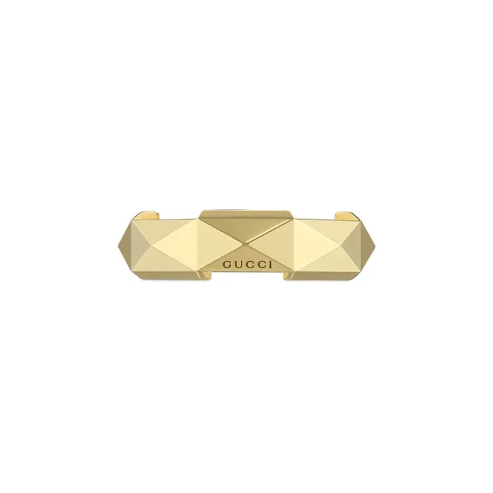 Gucci Gucci 18K Yellow Gold 6mm Link to Love Ring Rings