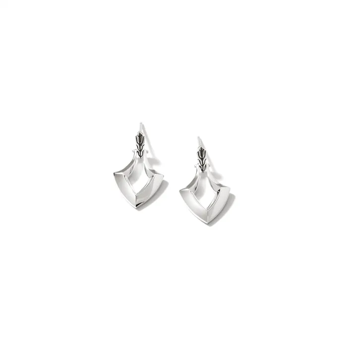 John Hardy Classic Chain Sterling Silver Open Drop Earrings John Hardy Earrings John Hardy Classic Chain Sterling Silver Open Drop Earrings John Hardy Earrings