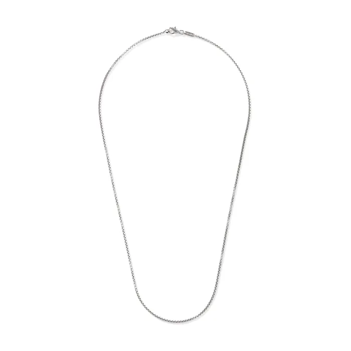 John Hardy Necklaces John Hardy Mens Classic Chain Silver 2mm Box Chain Necklace John Hardy Necklaces John Hardy Mens Classic Chain Silver 2mm Box Chain Necklace