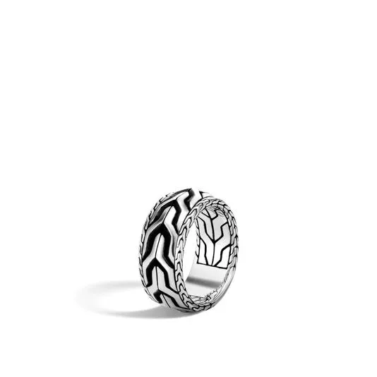 John Hardy Rings John Hardy Mens Asli Classic Chain Sterling Silver Band Ring John Hardy Rings John Hardy Mens Asli Classic Chain Sterling Silver Band Ring
