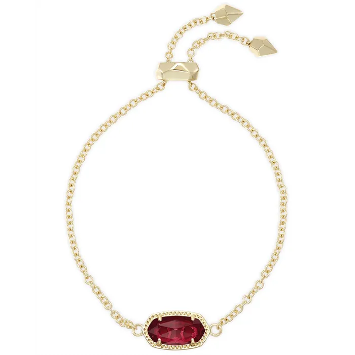 Kendra Scott Bracelets Kendra Scott Elaina Bracelet in Gold with Clear Berry