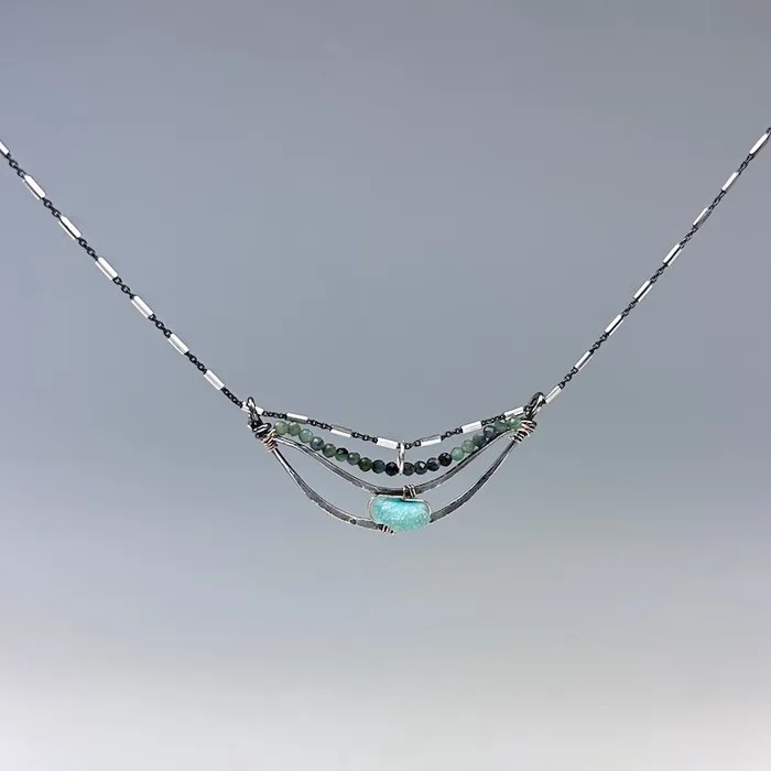 Necklaces Crescent Necklace Art By Any Means