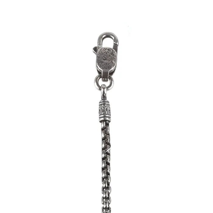 Necklaces Konstantino Konstantino Silver 27mm Thin Box Chain 22 inch
