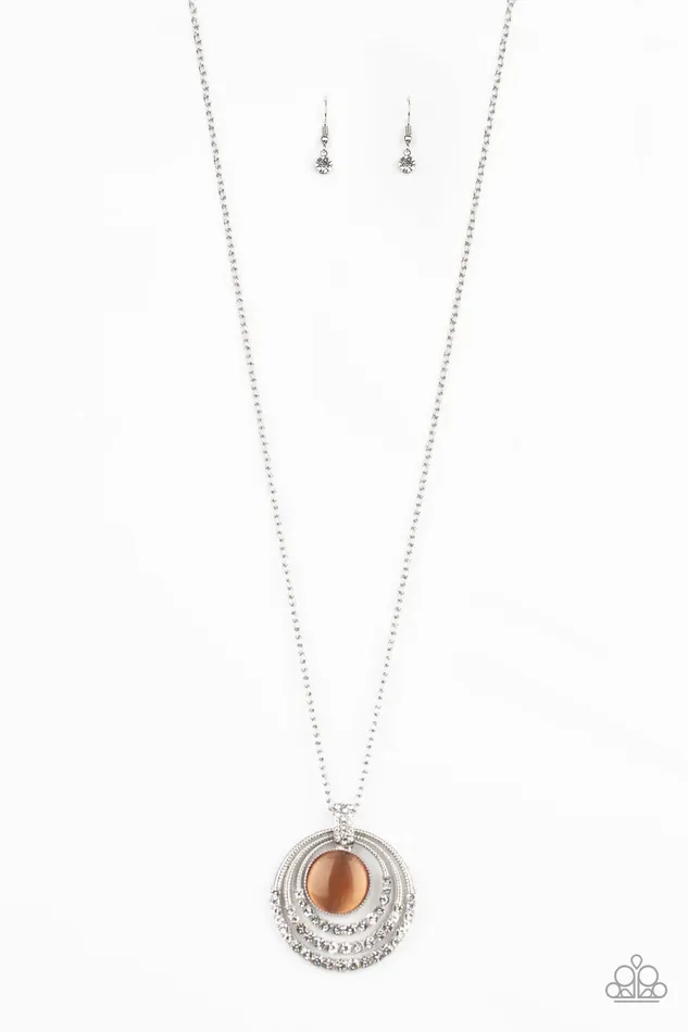 Necklaces Paparazzi Jewelry Paparazzi Necklace A Diamond A Day Orange