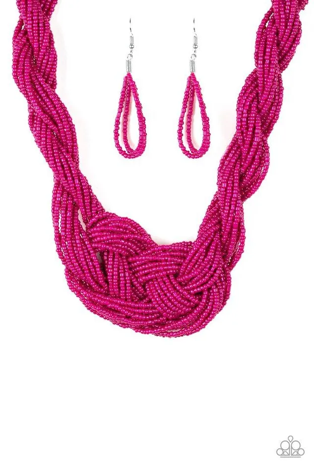 Necklaces Paparazzi Jewelry Paparazzi Necklace A Standing Ovation Pink