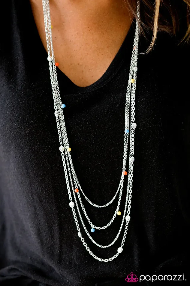 Necklaces Paparazzi Jewelry Paparazzi Necklace Beach Days Multi