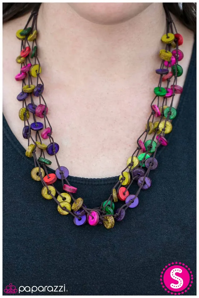 Necklaces Paparazzi Jewelry Paparazzi Necklace Deep Sea Fishing Multi