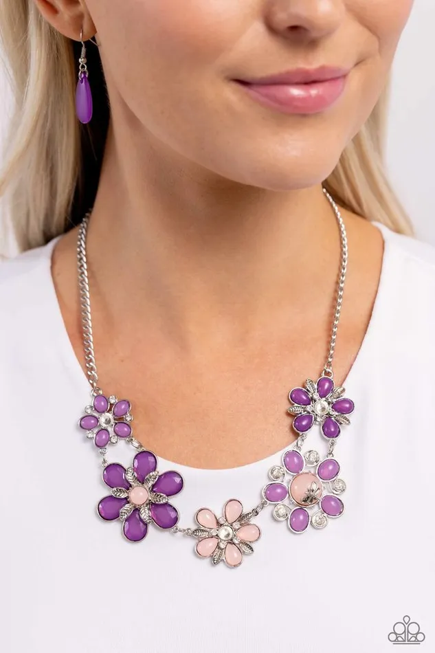 Necklaces Paparazzi Jewelry Paparazzi Necklace Dragonfly Decadence Purple