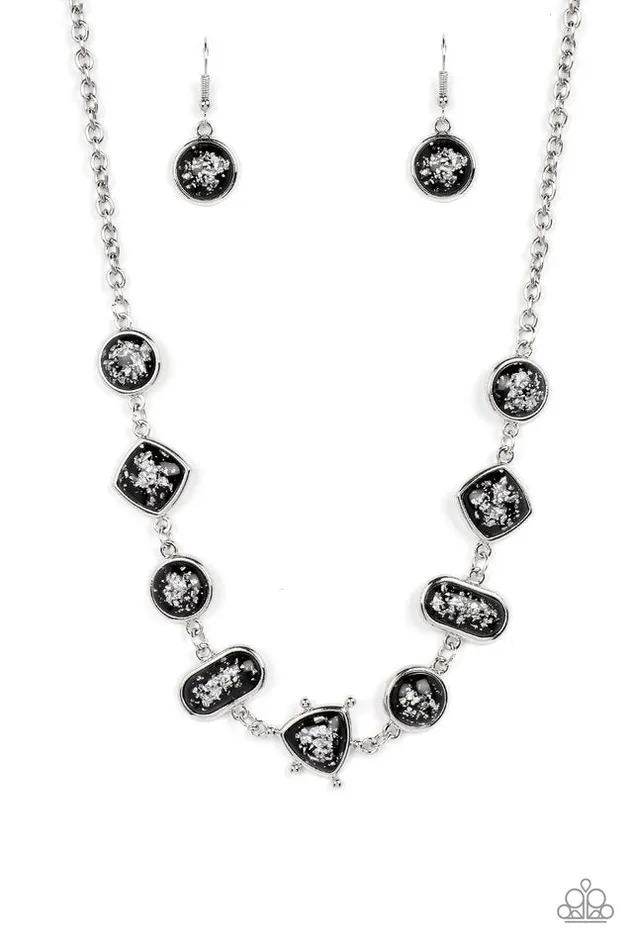 Necklaces Paparazzi Jewelry Paparazzi Necklace Fleek and Flecked Black Necklaces Paparazzi Jewelry Paparazzi Necklace Fleek and Flecked Black