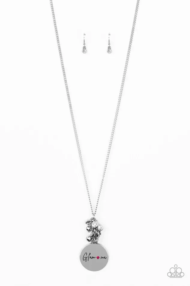 Necklaces Paparazzi Jewelry Paparazzi Necklace Going For GLAMma Pink