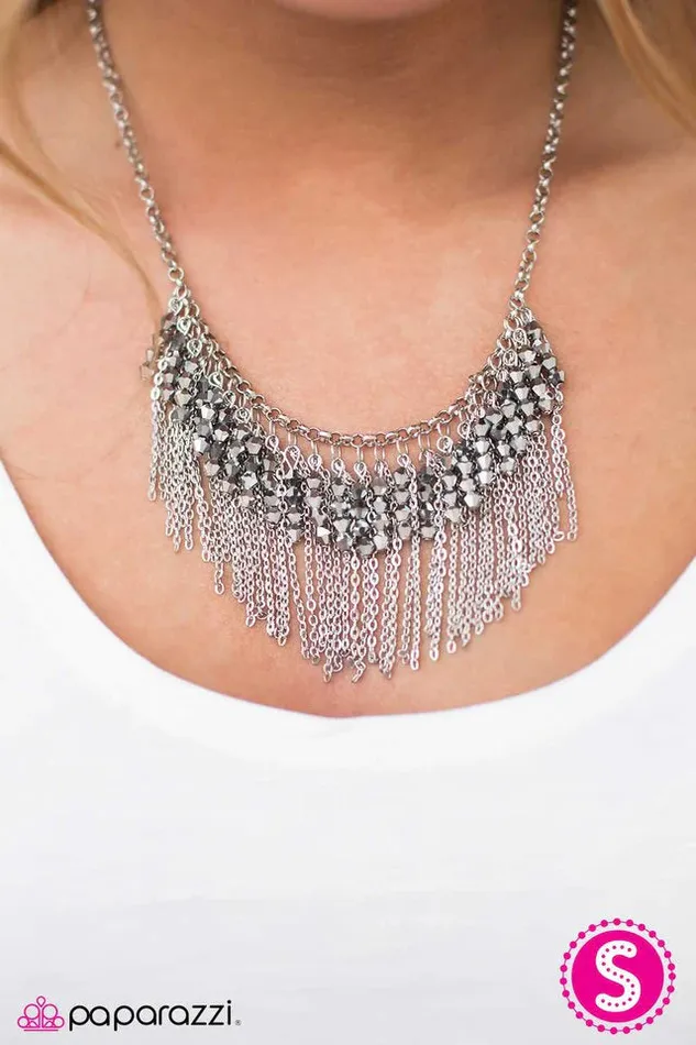 Necklaces Paparazzi Jewelry Paparazzi Necklace I Got It From My Mama Silver