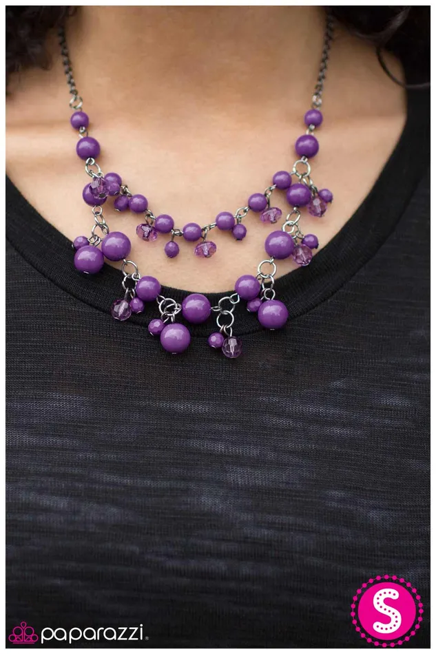 Necklaces Paparazzi Jewelry Paparazzi Necklace My Best Friends Wedding Purple