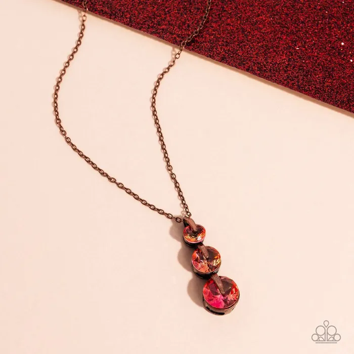 Necklaces Paparazzi Jewelry Paparazzi Necklace Ombr Obsession Copper Necklaces Paparazzi Jewelry Paparazzi Necklace Ombr Obsession Copper