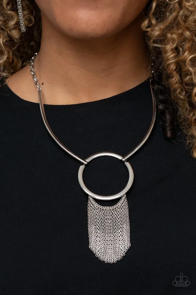 Necklaces Paparazzi Jewelry Paparazzi Necklace Pharaoh Paradise Silver