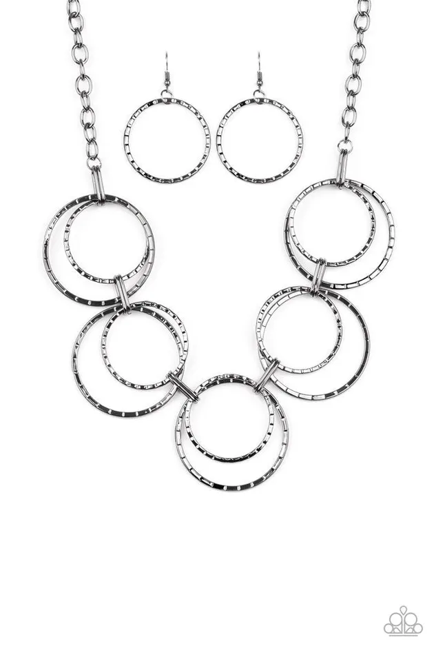 Necklaces Paparazzi Jewelry Paparazzi Necklace Radiant Revolution Black Necklaces Paparazzi Jewelry Paparazzi Necklace Radiant Revolution Black