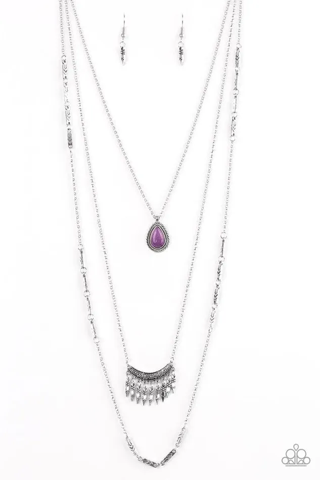 Necklaces Paparazzi Jewelry Paparazzi Necklace Sundance Style Purple