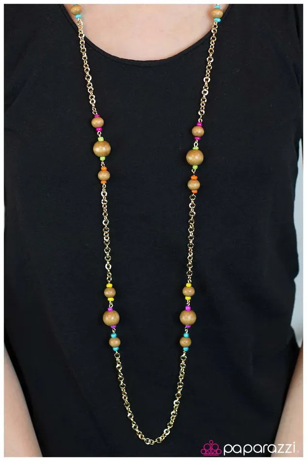 Necklaces Paparazzi Jewelry Paparazzi Necklace Tricks Of the Trade Multi